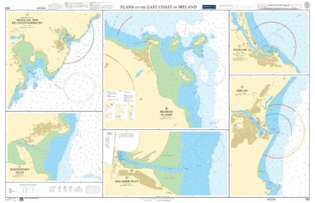 BA 633 - Plans on the East Coast of Ireland